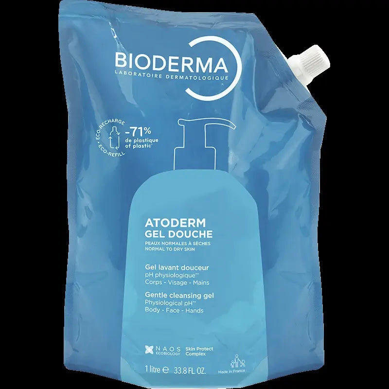 Bioderma Atoderm Eco-Refill Gel douche, 1L