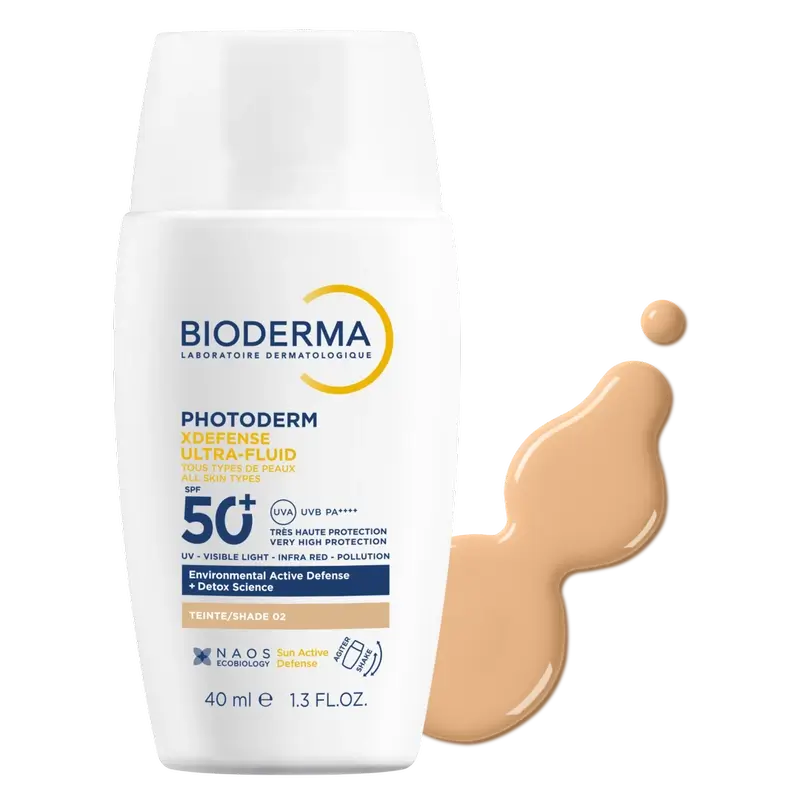 Bioderma Photoderm Xdefense Ultra-Fluide Spf 50+ Shade 02 , 40 ml