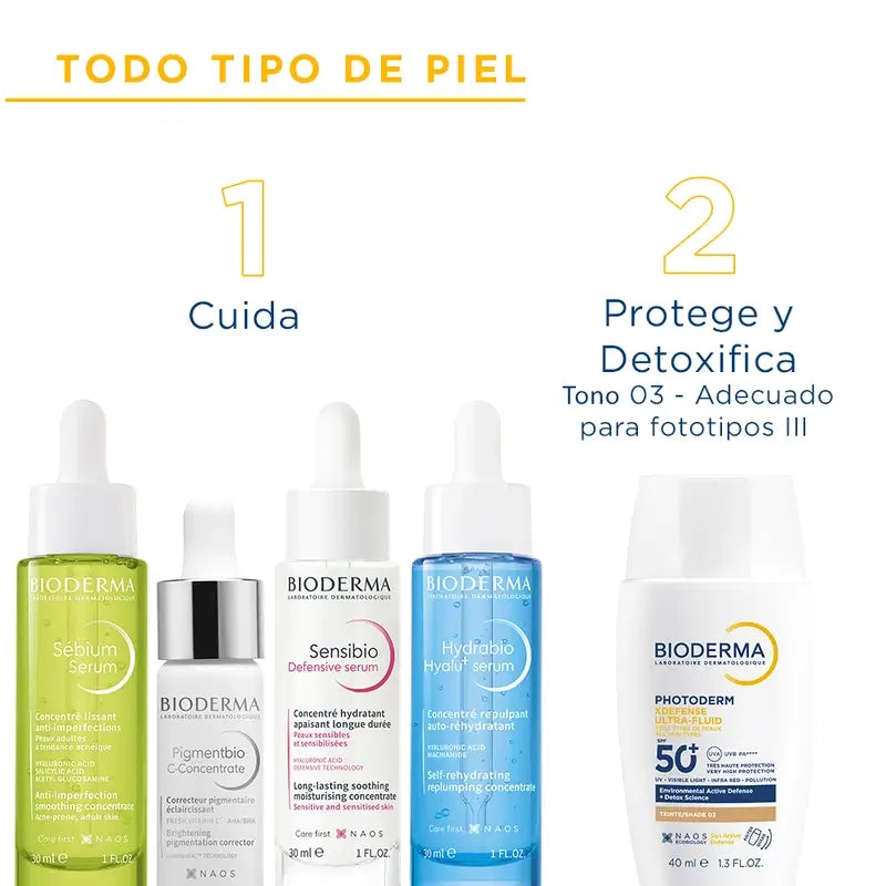 Bioderma Photoderm Xdefense Ultra Fluide Spf 50+ Shade 03 , 40 ml