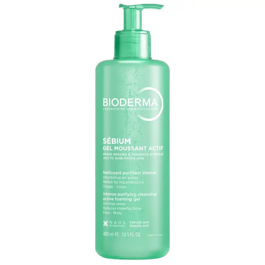 Bioderma Sébium Sébium Gel Moussant Actif, 400 ml