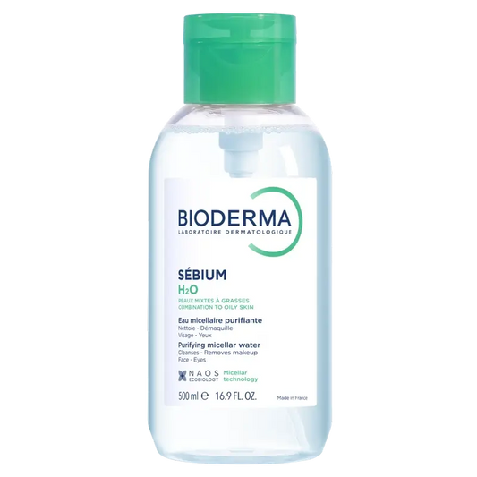 Bioderma Sébium H2O Solution micellaire pour l'acné, 500 ml