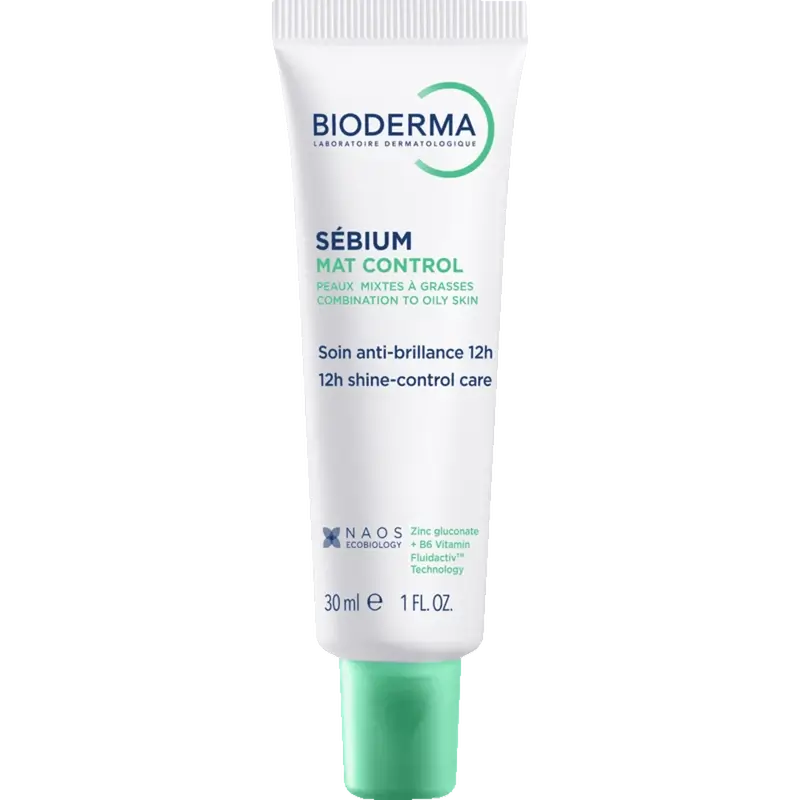 BIODERMA Sebium Mat Control Hydrate et matifie, 30 ml