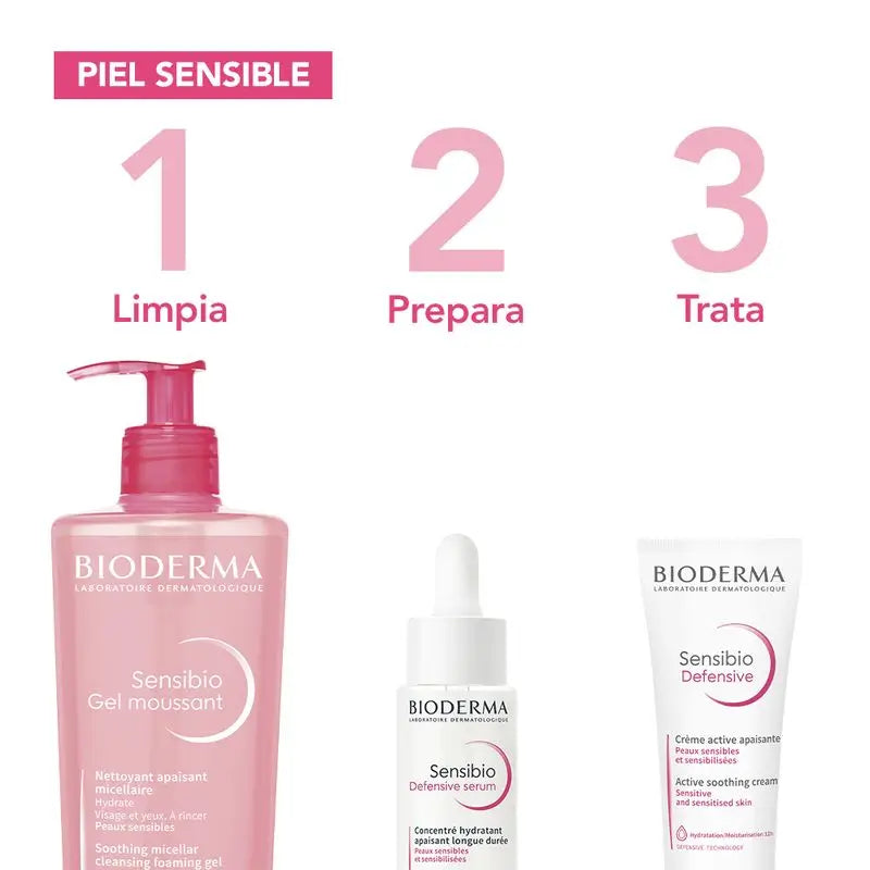 BIODERMA Sensibio Gel Moussant, 500 ml