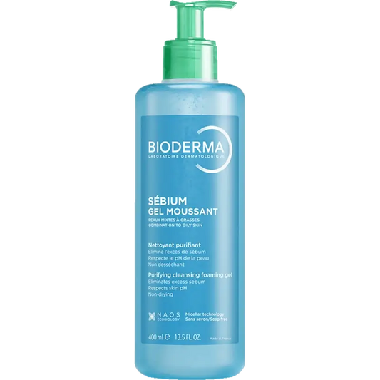 Bioderma Sébium Moussant Gel Purifiant, 400 ml