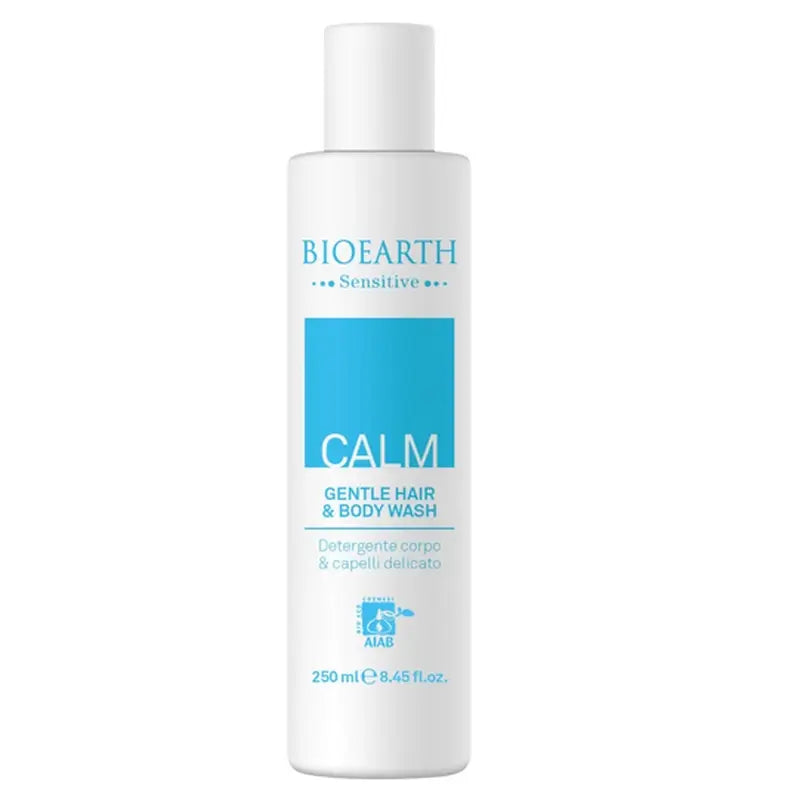 Bioearth Savon doux pour le corps et les cheveux, 250 ml