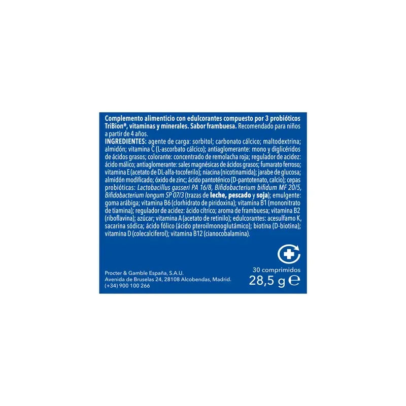 Bion3 Defense Junior Multivitamin Chewables, 30 comprimés