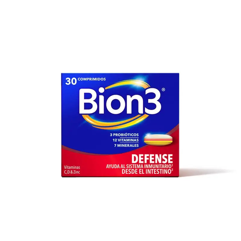 Bion3 Defense Multivitamins, 30 Comprimés