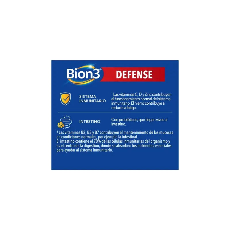 Bion3 Defense Multivitamins, 30 Comprimés