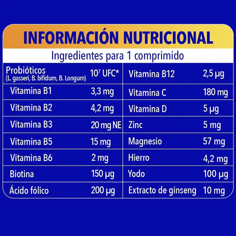 Bion3 Energy Multivitamins, 2 x 30 comprimés