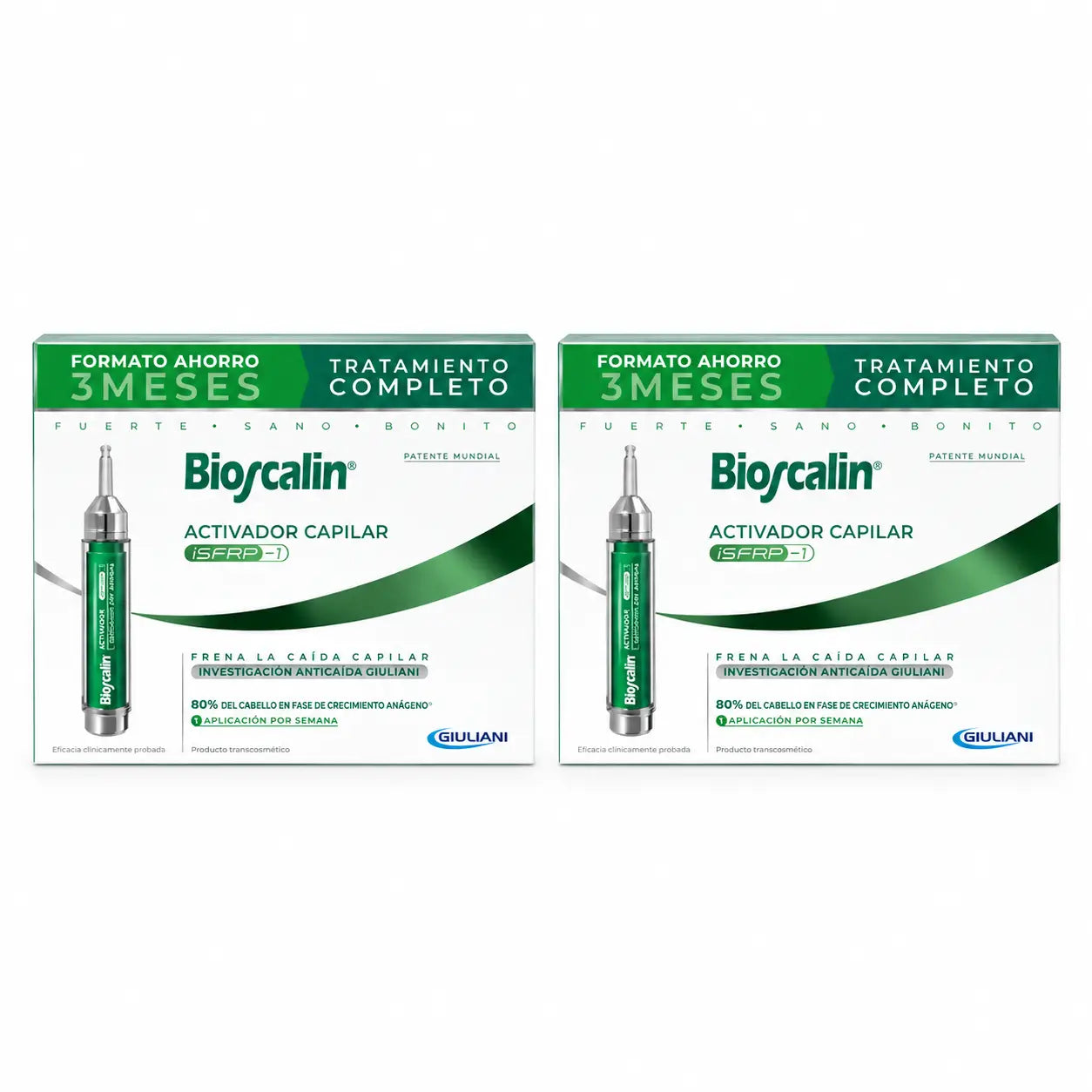 Bioscalin Hair Activator 2 x 10 ml, Pack of 2