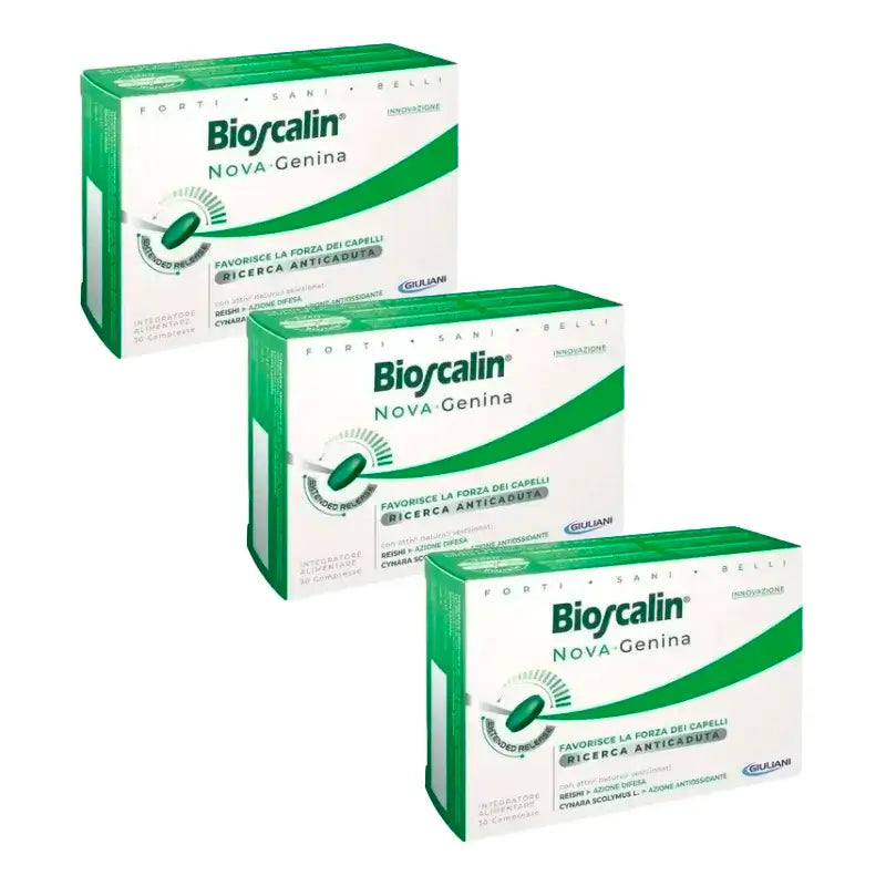 Bioscalin Novagenin Comprimés, Paquet 3 x 30 Comprimés