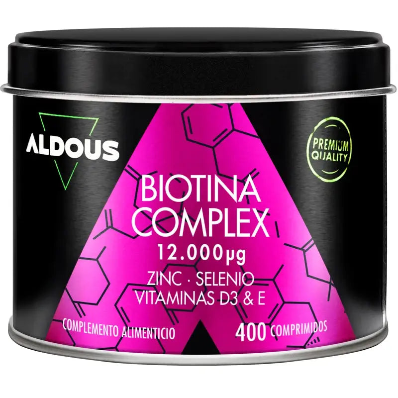 Aldous Labs Biotin with Zinc, Selenium, Vitamin D3 and Vitamin E