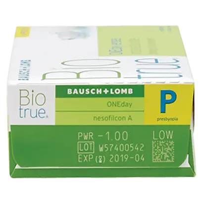 Biotrue One Day Daily Multifocal Lenses , 30 unités