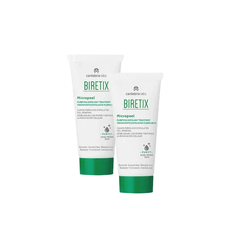 BIRETIX Micropeel, lot de 2 x 50 ml