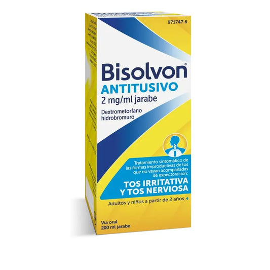 Bisolvon Antitussif 2 mg/ ml Solution orale 200 ml
