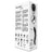 Vibrateur Kean Touch Control noir et argenté