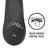 Vibrateur Kean Touch Control noir et argenté
