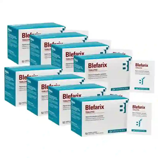 Blefarix lingettes 50 éternuements, paquet de 8
