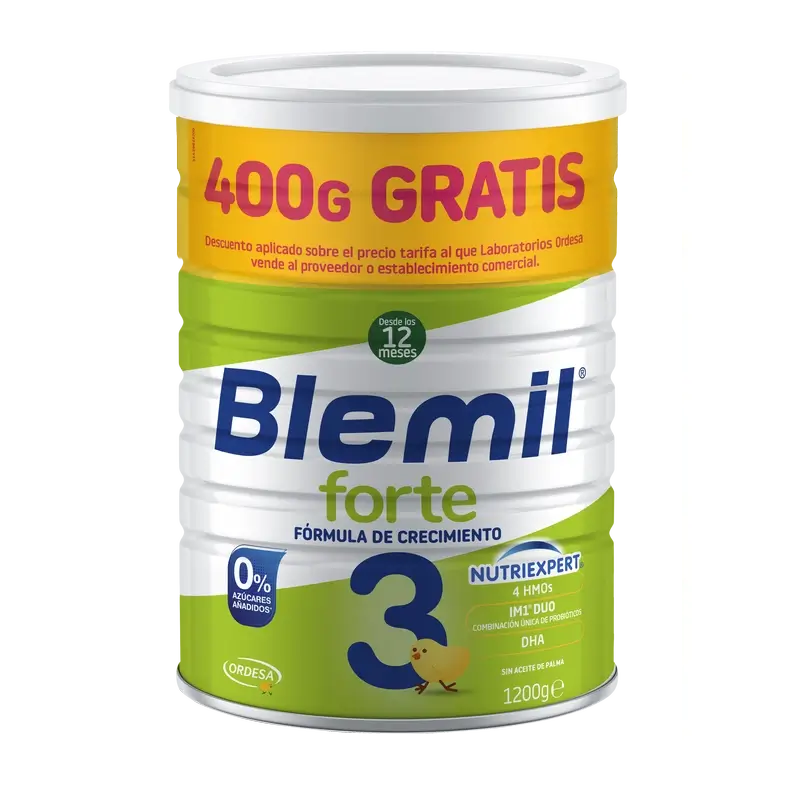 Blemil 3 Forte 800+400 Free, 1200 grammes