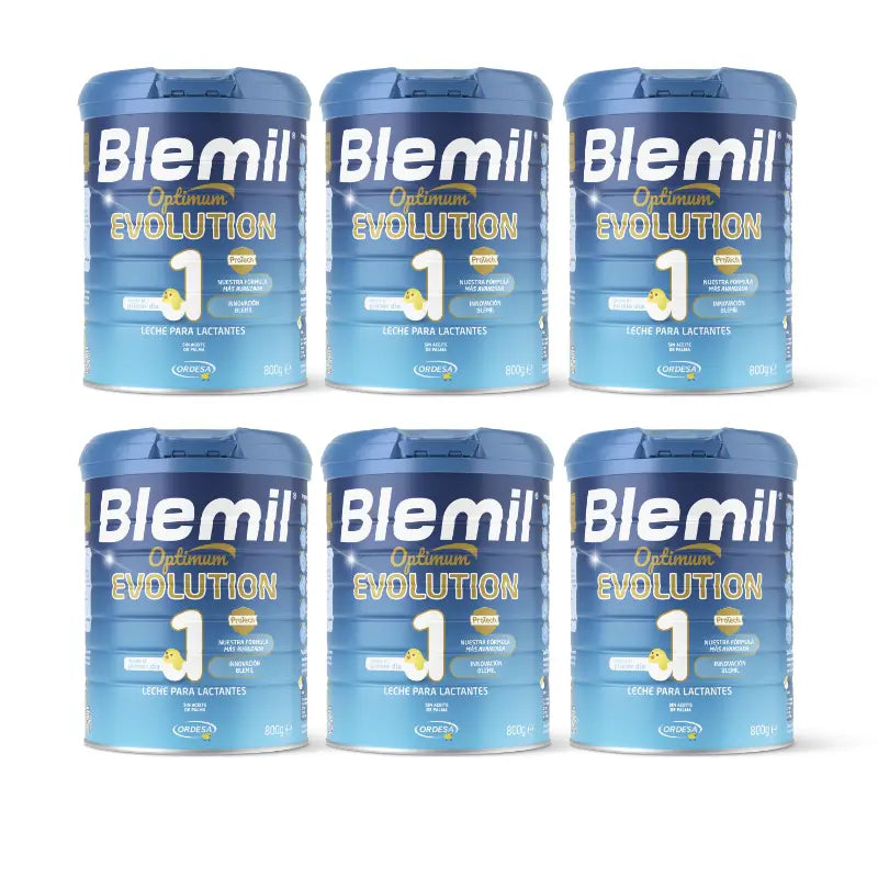 Blemil Optimum Evolution 1 Lait de démarrage, 6X800g
