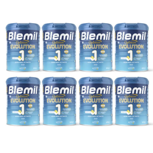 Blemil Optimum Evolution 1 Lait de démarrage, 8X800g