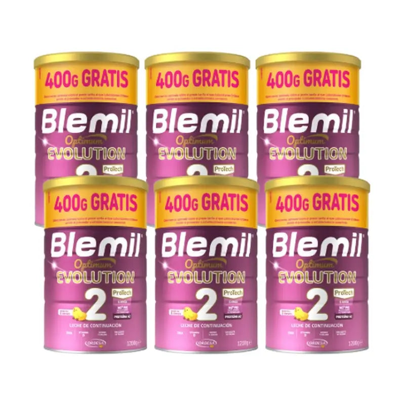 Blemil Optimum Evolution 2 Formule Prix spécial, 6X1200 g