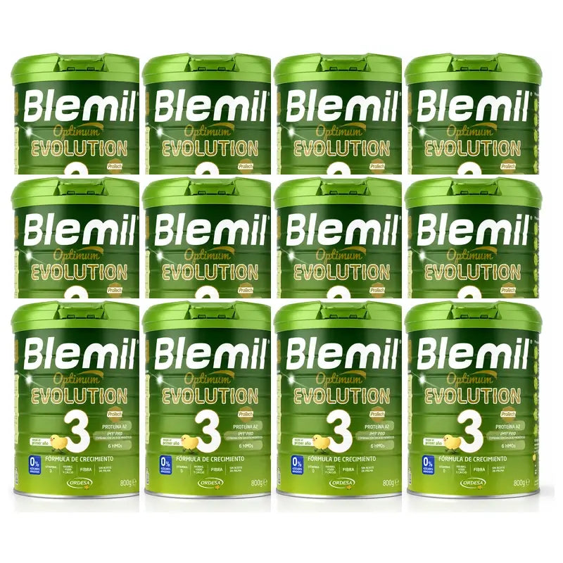 Blemil Optimum Evolution 3 Lait de croissance, 12X800g