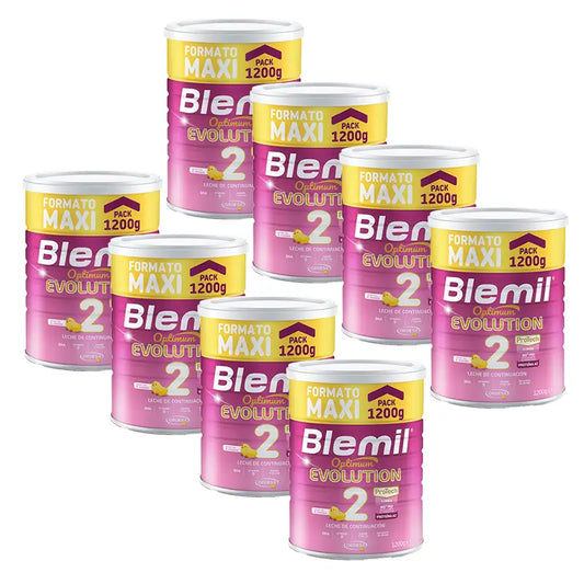 Blemil Optimum Evolution 2 lait maternisé, 8X1200g