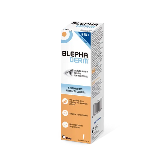 Blephaderm Crème apaisante pour les paupières, 40 ml