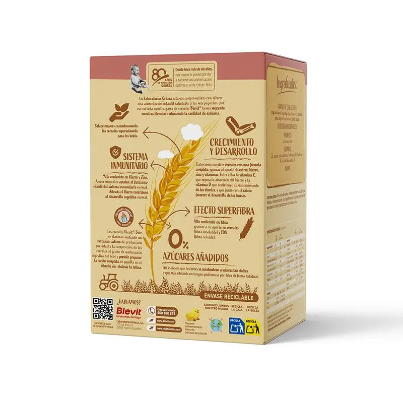 Blevit Baby Food Bibe 8 Cereals, 500 grammes