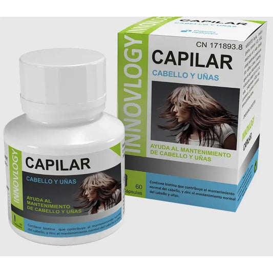 Bluecube Healthcare Innovlogy Capillary, 60 gélules