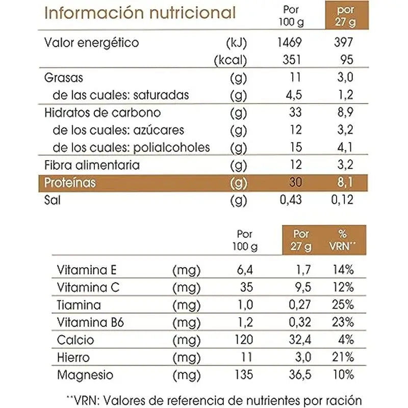 biManán Befit Barres au chocolat et à l'orange 6 unités
