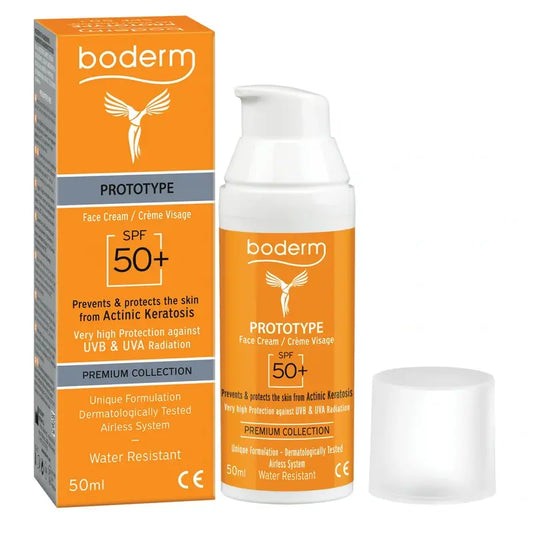 Boderm Prototype Crème visage Spf50+, 50 ml