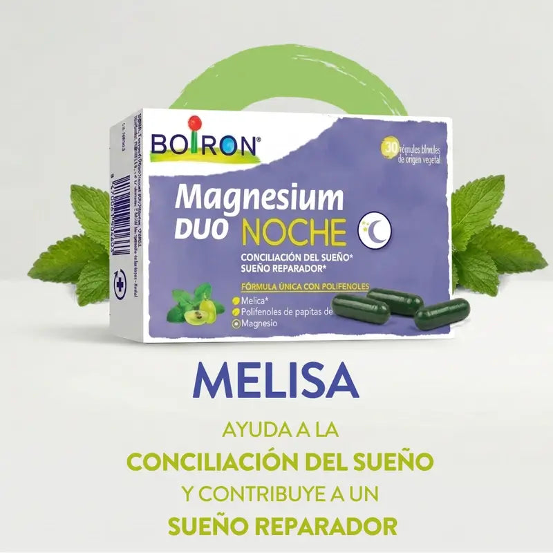 BOIRON Magnésium Duo Nuit, 30 gélules