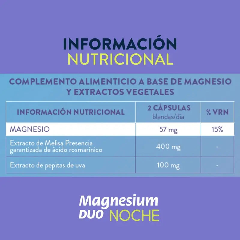 BOIRON Magnésium Duo Nuit, 30 gélules