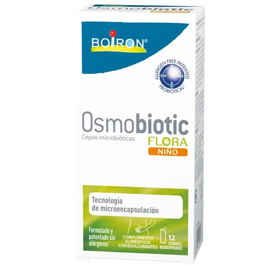 BOIRON Osmobiotic Flora pour enfants, 12 sachets