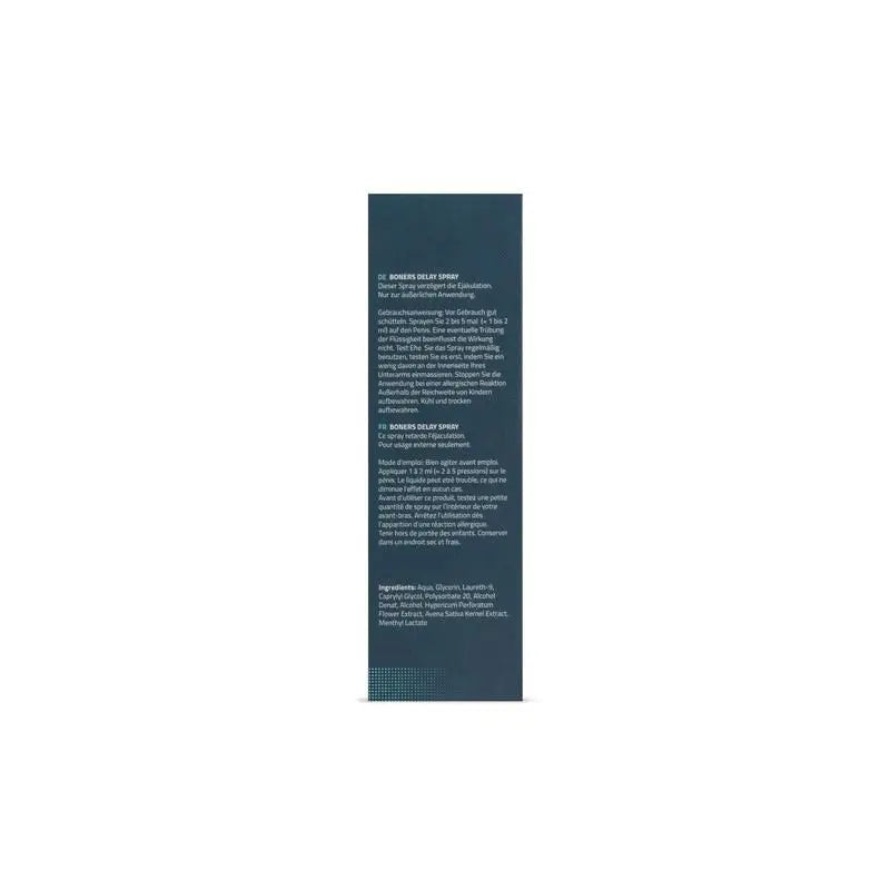 Boners Spray retardateur d'orgasme - 15 Ml