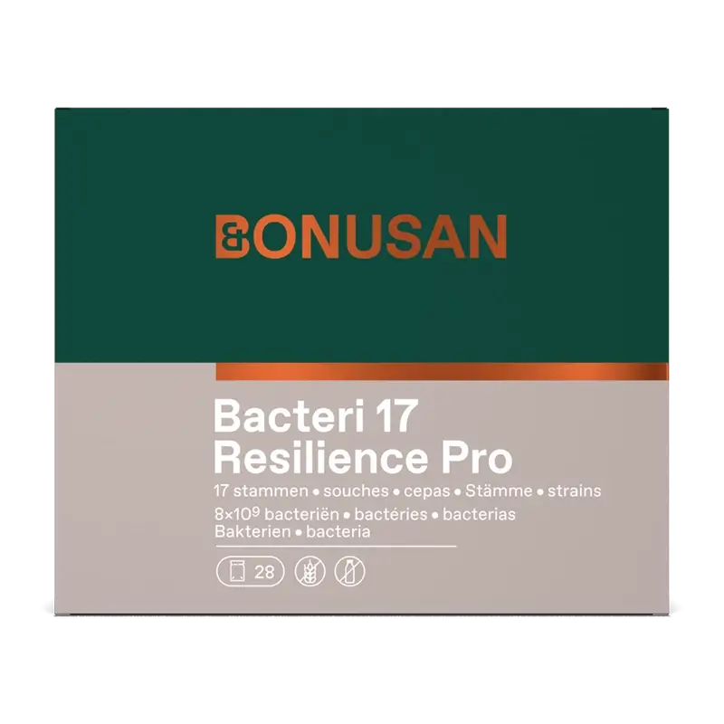 Bonusan Bacteri 17 Expert Resilience, paquet de 4x28 enveloppes