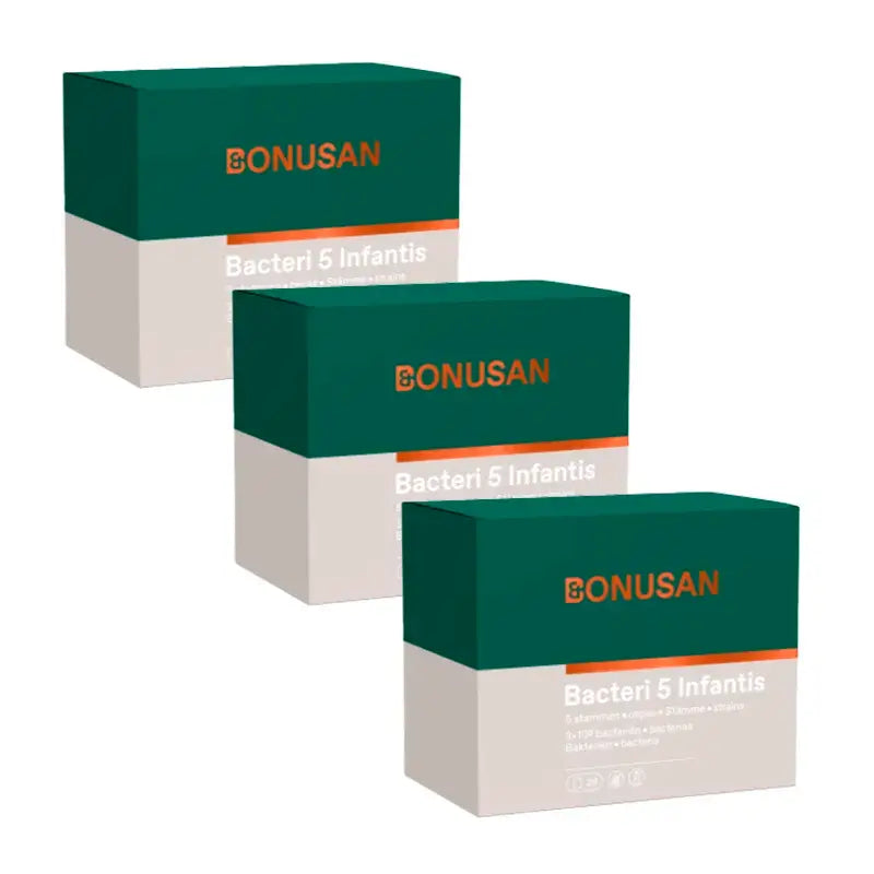 Bonusan Bacteri 5 Infantis, enveloppes 3X28