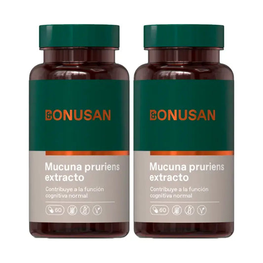 Bonusan Mucuna Pruriens Pack 2 x 60 capsules
