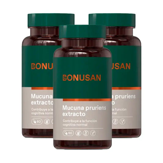 Bonusan Mucuna Pruriens Pack 3 x 60 gélules