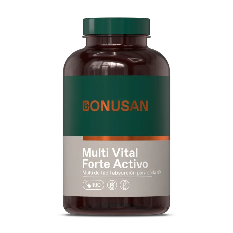 Bonusan Multi Vital Forte Active, 180 gélules