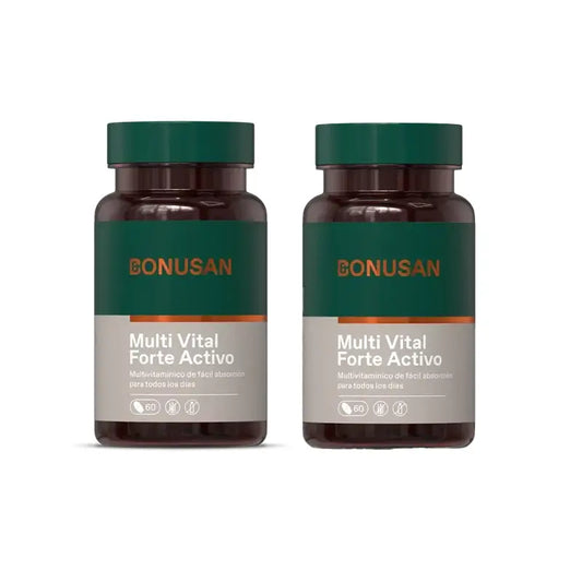 Bonusan Multi Vital Forte Activo , 2X60 Comprimés