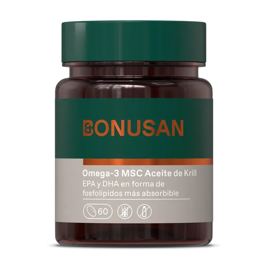 Bonusan Omega-3 Krill Oil , 60 perles