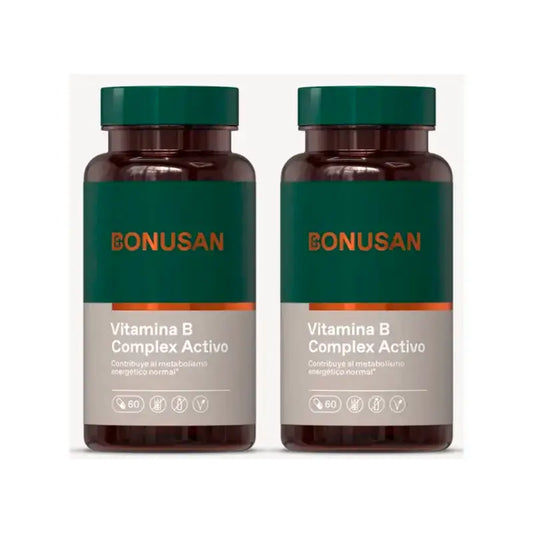 Bonusan Vitamin B Complex Active , 2X60 Capsules