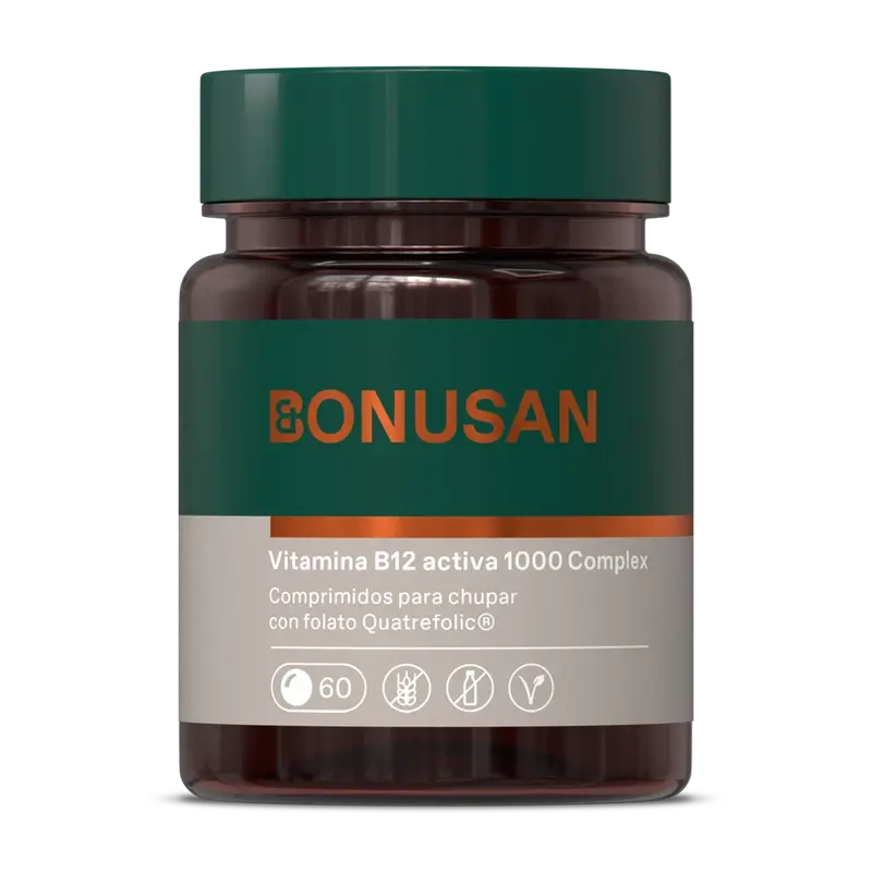 Bonusan Vitamine B12 Active 1000 Complex , 60 comprimés
