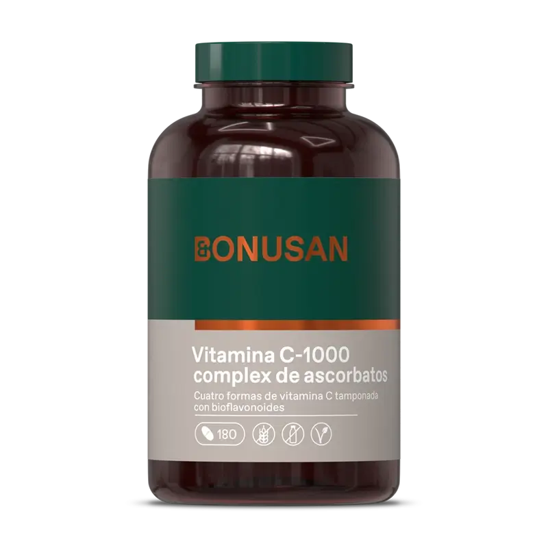 Bonusan Vitamine C-1000 Ascorbate Complex, 180 comprimés