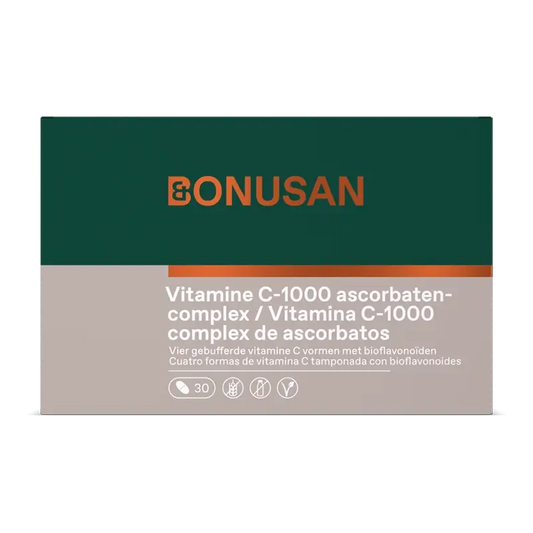 Bonusan Vitamine C-1000 Ascorbate Complex, 30 comprimés