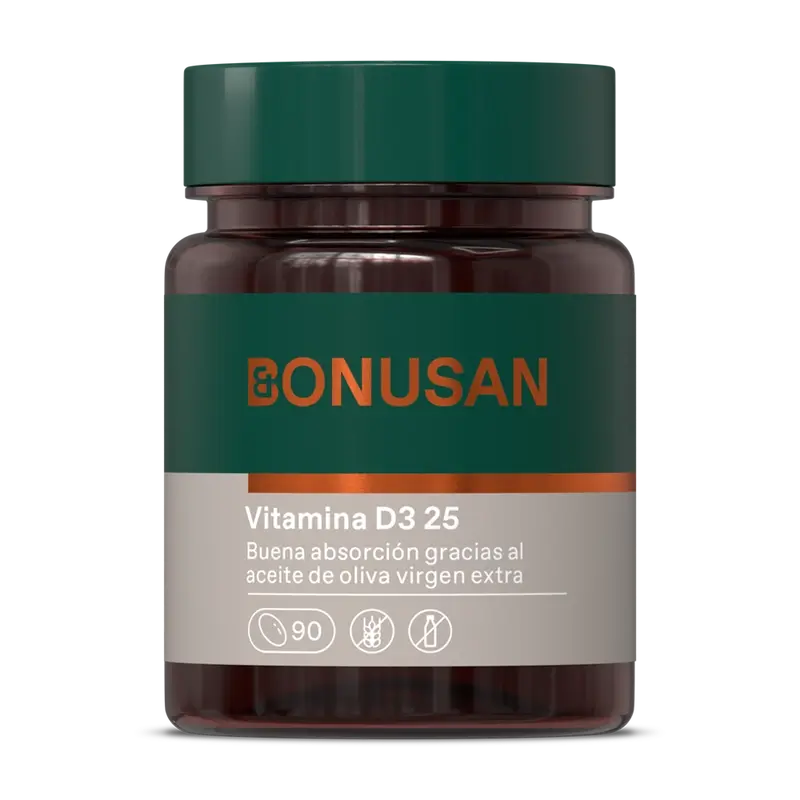 Bonusan Vitamine D3 25 , 90 perles