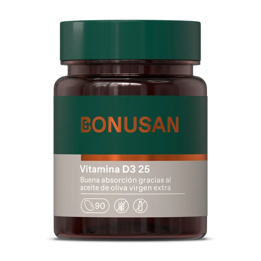 Bonusan Vitamine D3 25 , 90 perles